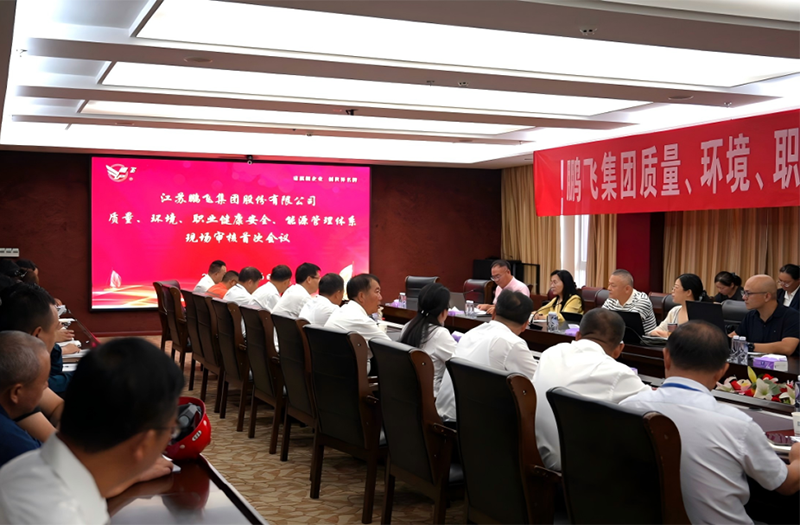 鵬飛集團(tuán)完成質(zhì)量、環(huán)境、職業(yè)健康安全、能源管理體系審核